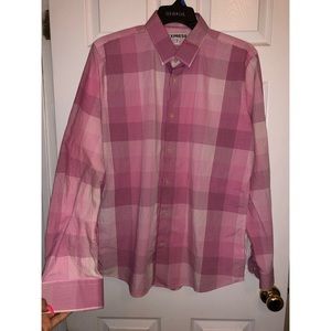 Men’s Express fitted dress shirt